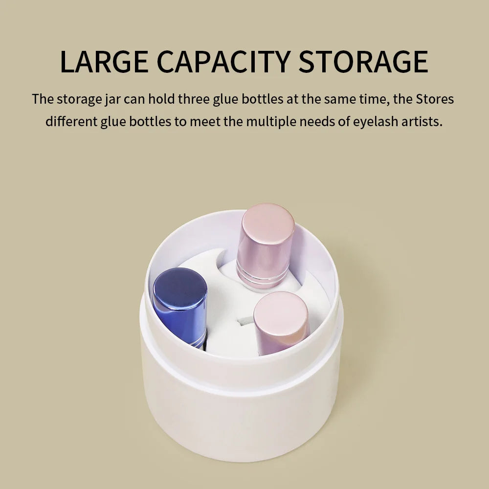 Eyelash Glue Storage Container