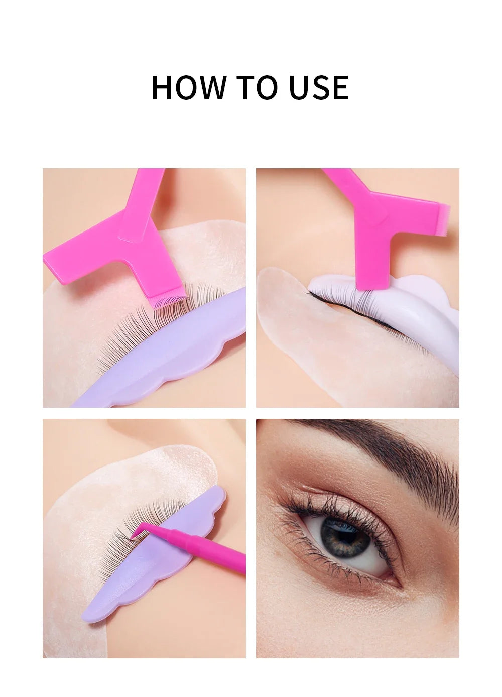 10Pcs Y Brushes for perm lashes