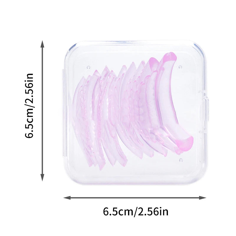 5 Pairs Silicone Eyelash Perm Pads