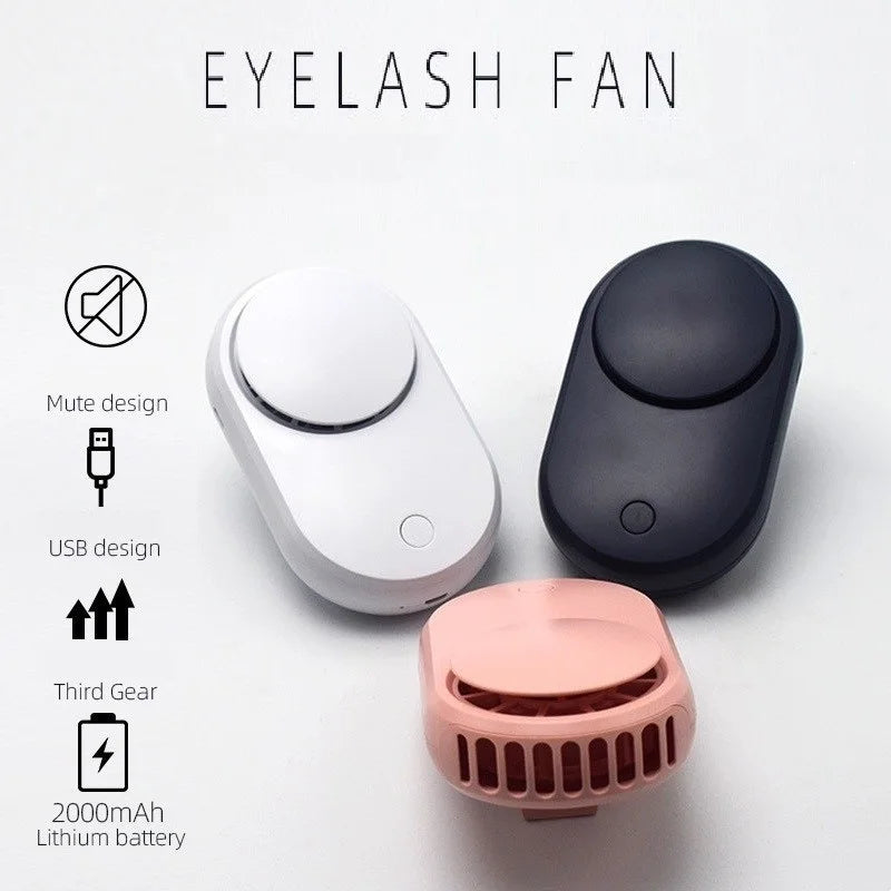 Portable USB Eyelash Fan