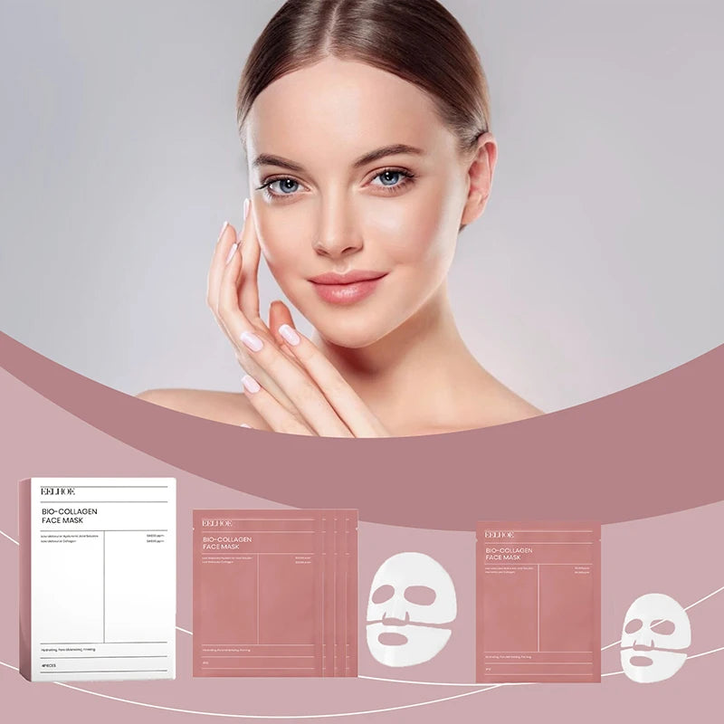 1/5/15PCS Bio Collagen Face Mask